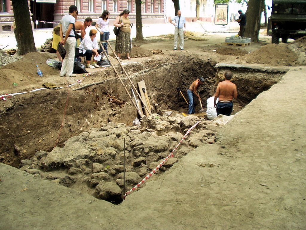 археологические раскопки одесса