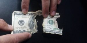 Обмен поврежденных банкнот